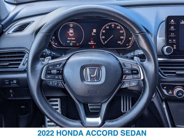 used 2022 Honda Accord car, priced at $25,757