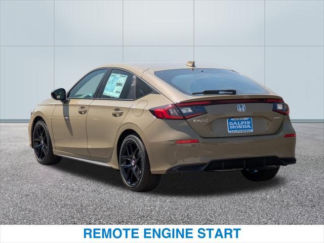 new 2025 Honda Civic car, priced at $29,055