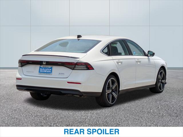 new 2025 Honda Accord Hybrid car, priced at $35,260