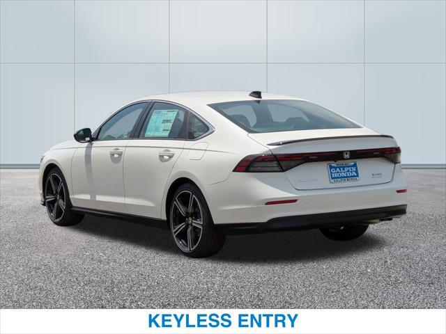 new 2025 Honda Accord Hybrid car, priced at $35,260