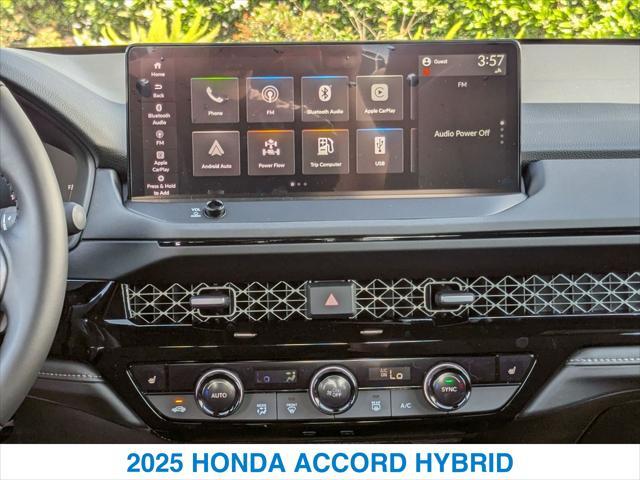 new 2025 Honda Accord Hybrid car, priced at $35,260