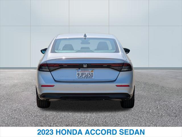 used 2023 Honda Accord car, priced at $25,498