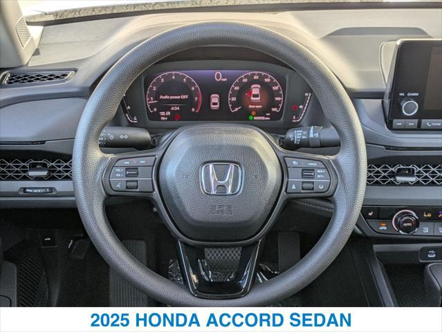 new 2025 Honda Accord car, priced at $31,710