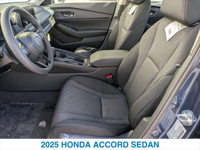new 2025 Honda Accord car, priced at $31,710
