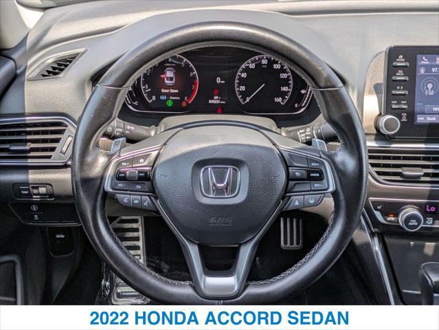 used 2022 Honda Accord car, priced at $26,501
