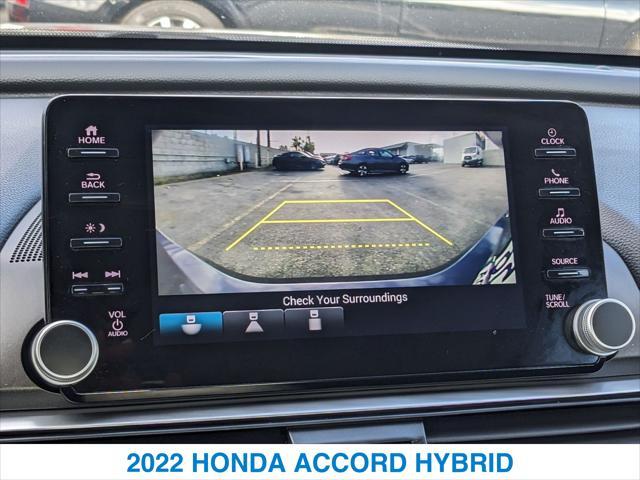 used 2022 Honda Accord Hybrid car, priced at $24,208