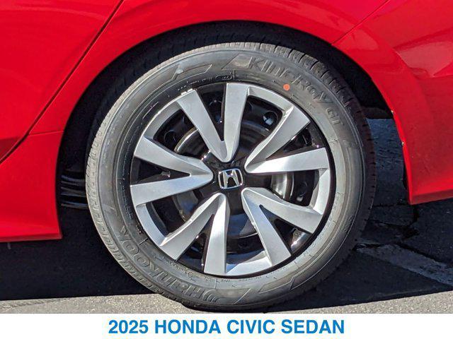 new 2025 Honda Civic car, priced at $25,345