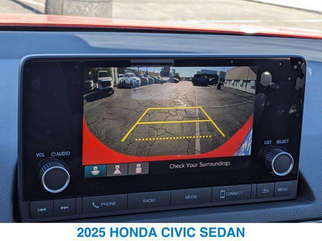 new 2025 Honda Civic car, priced at $25,345