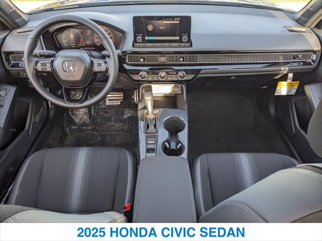 new 2025 Honda Civic car, priced at $27,800