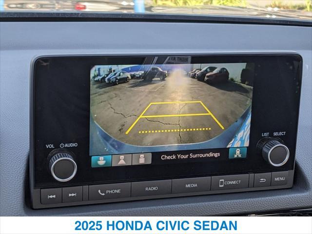 new 2025 Honda Civic car, priced at $27,800