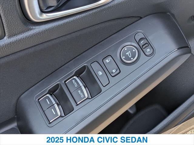 new 2025 Honda Civic car, priced at $27,800