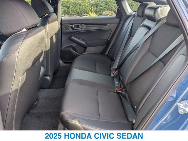 new 2025 Honda Civic car, priced at $27,800