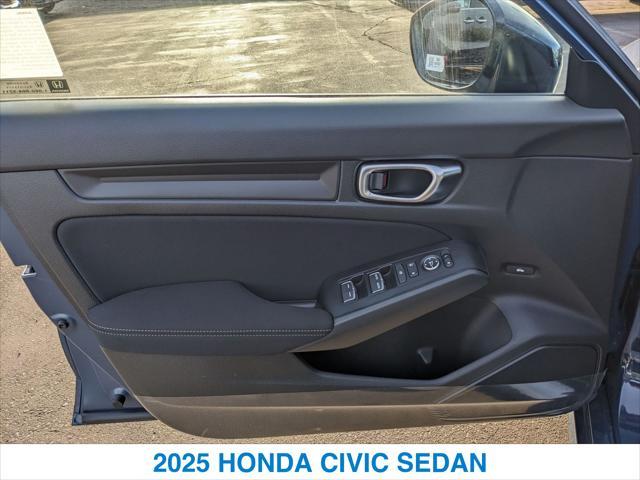 new 2025 Honda Civic car, priced at $27,800