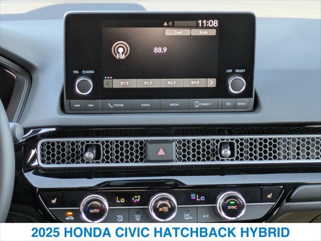 new 2025 Honda Civic Hybrid car, priced at $31,300