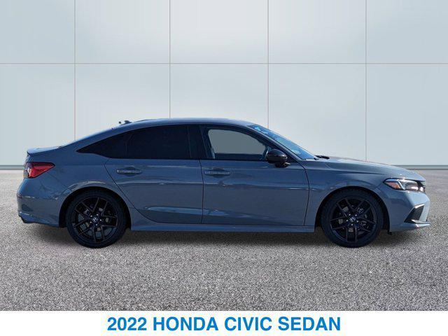 used 2022 Honda Civic car, priced at $20,998