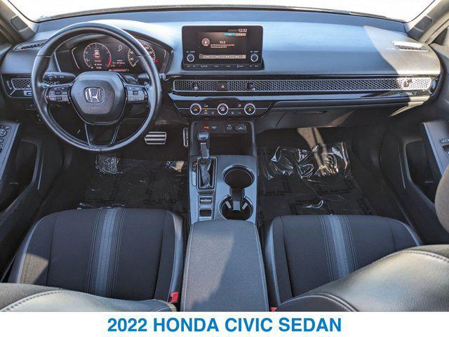 used 2022 Honda Civic car, priced at $20,998