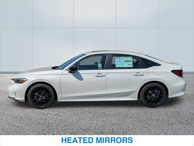 new 2025 Honda Civic Hybrid car, priced at $30,555