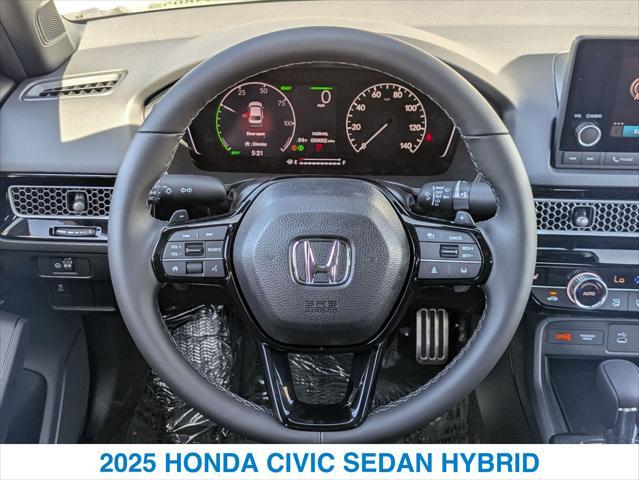 new 2025 Honda Civic Hybrid car, priced at $30,555