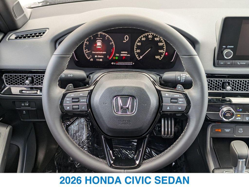 new 2026 Honda Civic car, priced at $27,790