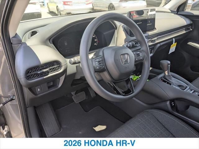new 2026 Honda HR-V car, priced at $29,095