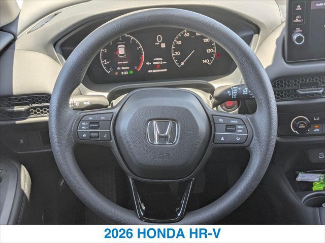 new 2026 Honda HR-V car, priced at $29,095