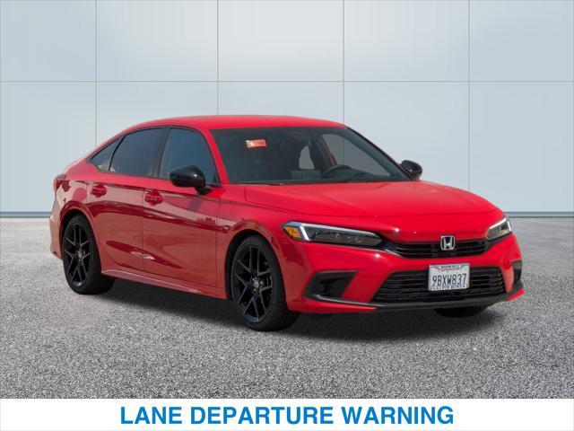 used 2022 Honda Civic car, priced at $25,000