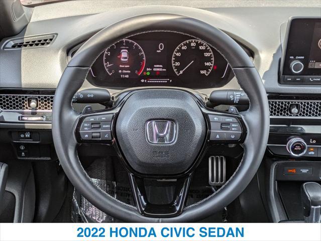 used 2022 Honda Civic car, priced at $25,000