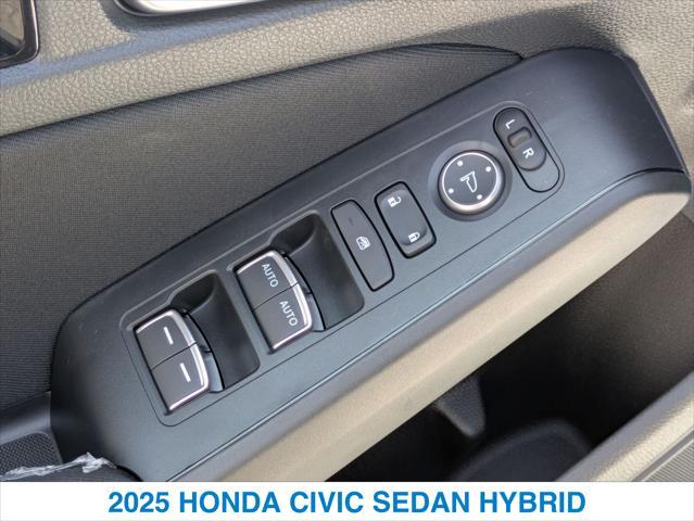 new 2025 Honda Civic Hybrid car, priced at $30,555