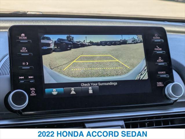 used 2022 Honda Accord car, priced at $27,118