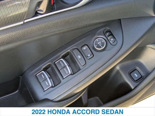 used 2022 Honda Accord car, priced at $27,118