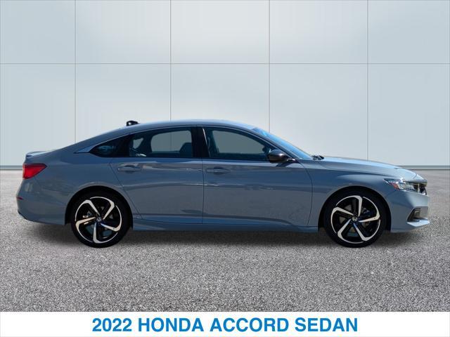 used 2022 Honda Accord car, priced at $27,118