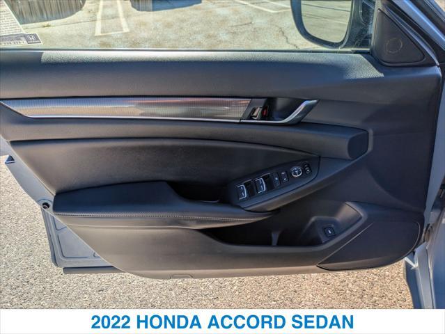 used 2022 Honda Accord car, priced at $27,118