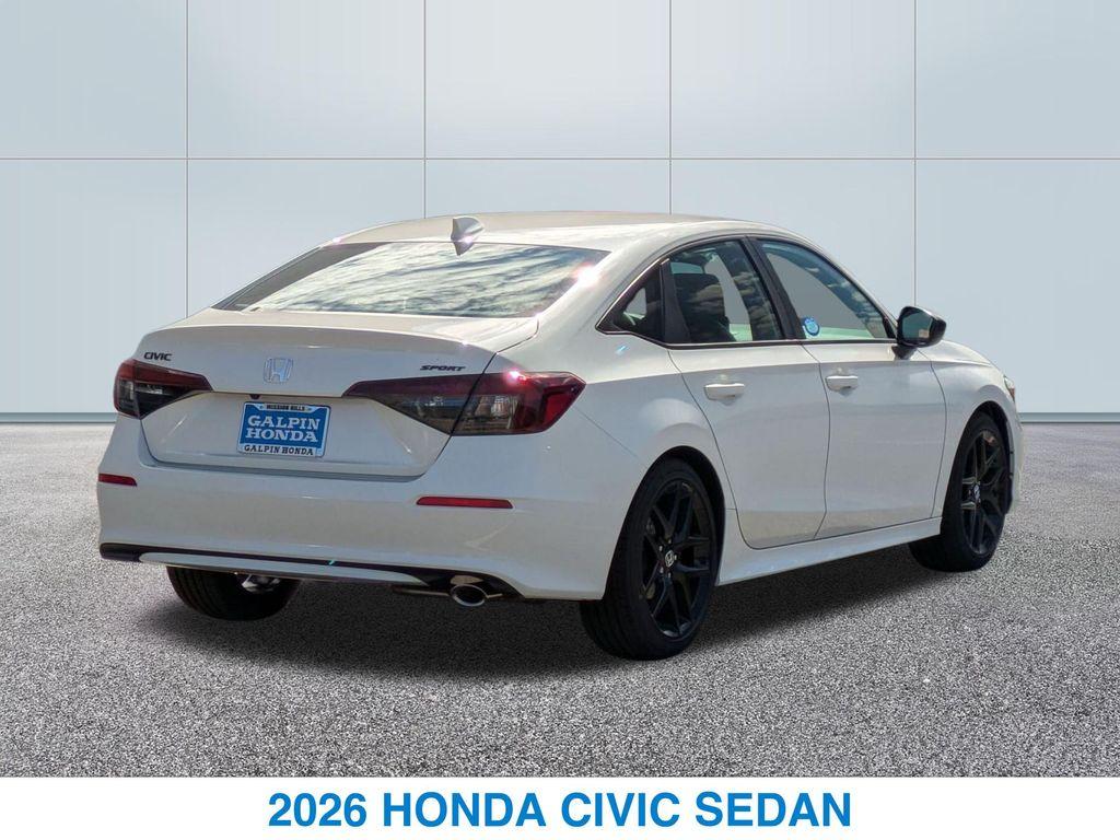 new 2026 Honda Civic car, priced at $28,245