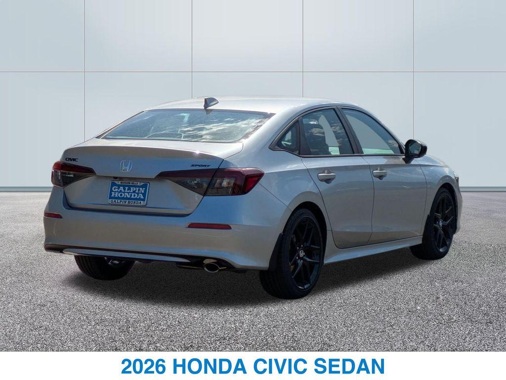 new 2026 Honda Civic car, priced at $27,745