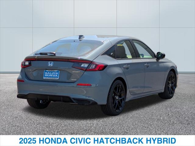 new 2025 Honda Civic Hybrid car, priced at $31,755