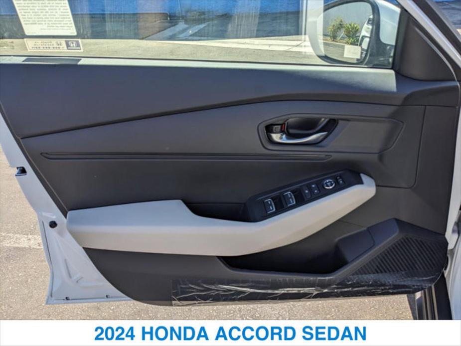 new 2024 Honda Accord car, priced at $29,445