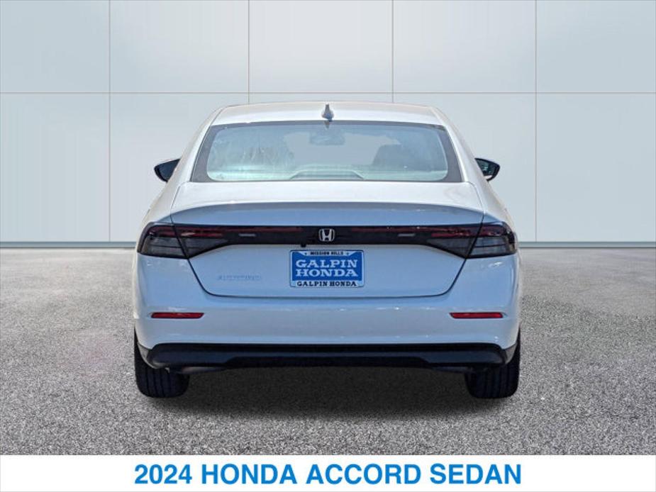 new 2024 Honda Accord car, priced at $29,445