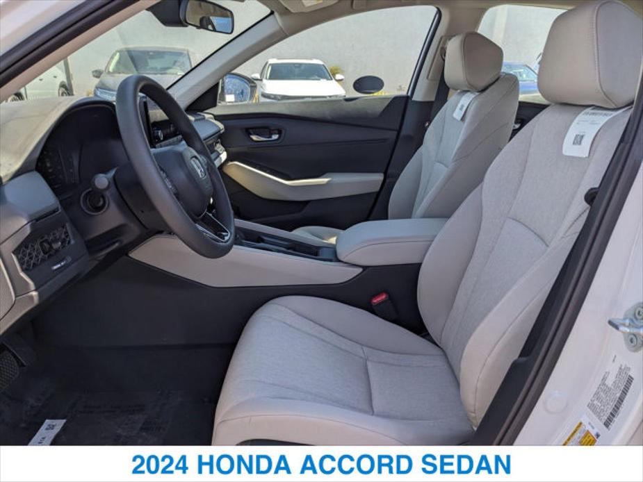 new 2024 Honda Accord car, priced at $29,445