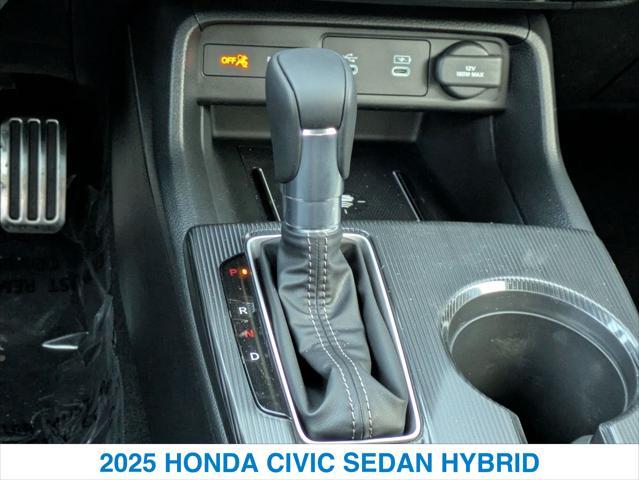 new 2025 Honda Civic Hybrid car, priced at $33,100