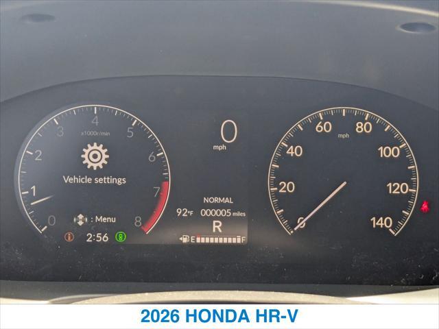 new 2026 Honda HR-V car, priced at $29,850