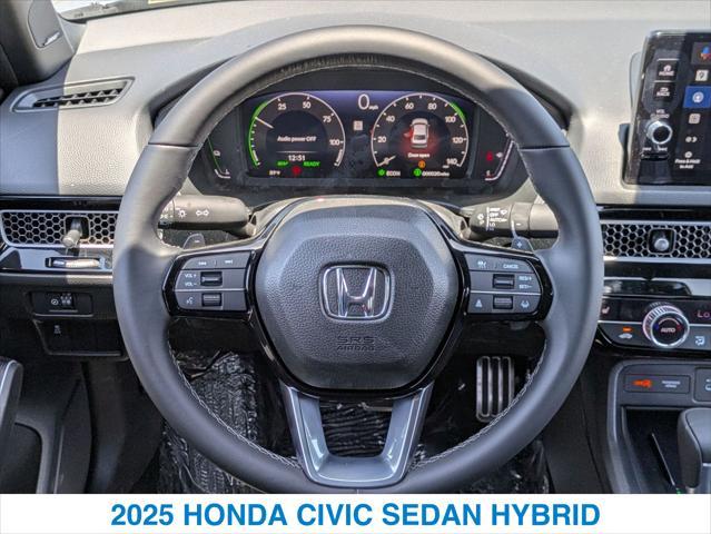 new 2025 Honda Civic Hybrid car, priced at $33,100