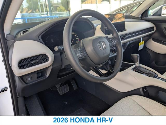 new 2026 Honda HR-V car, priced at $28,050