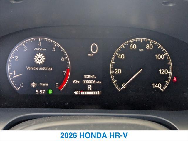new 2026 Honda HR-V car, priced at $28,050