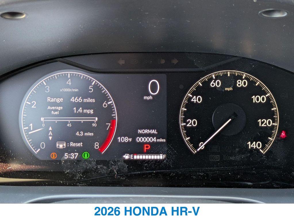 new 2026 Honda HR-V car, priced at $27,595