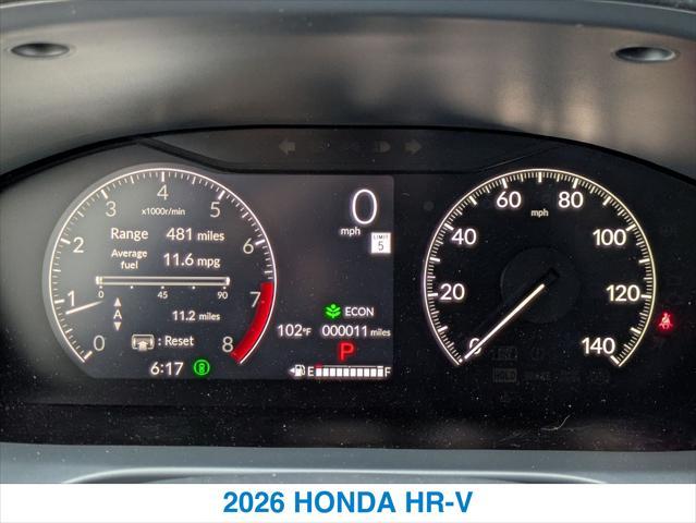 new 2026 Honda HR-V car, priced at $27,595
