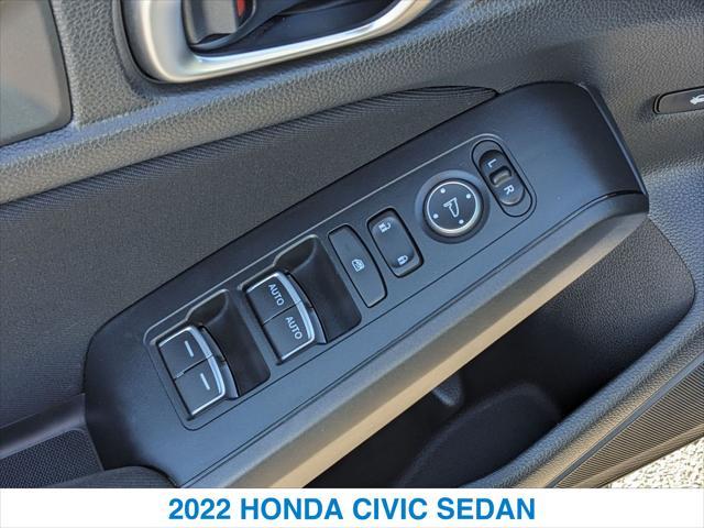 used 2022 Honda Civic car, priced at $22,498