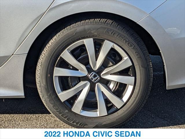 used 2022 Honda Civic car, priced at $22,498