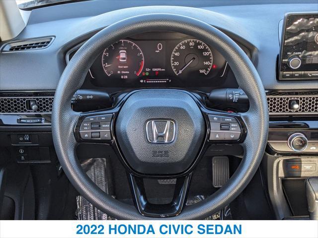 used 2022 Honda Civic car, priced at $22,498