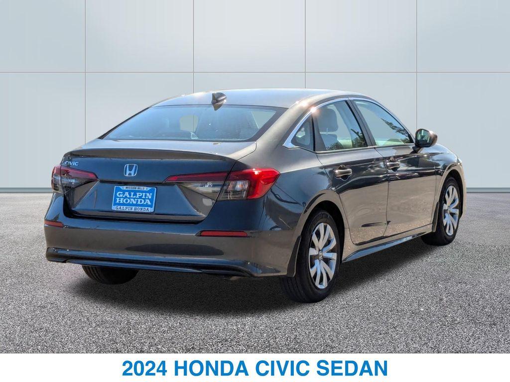 used 2024 Honda Civic car, priced at $25,000