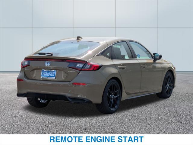 new 2025 Honda Civic car, priced at $29,055